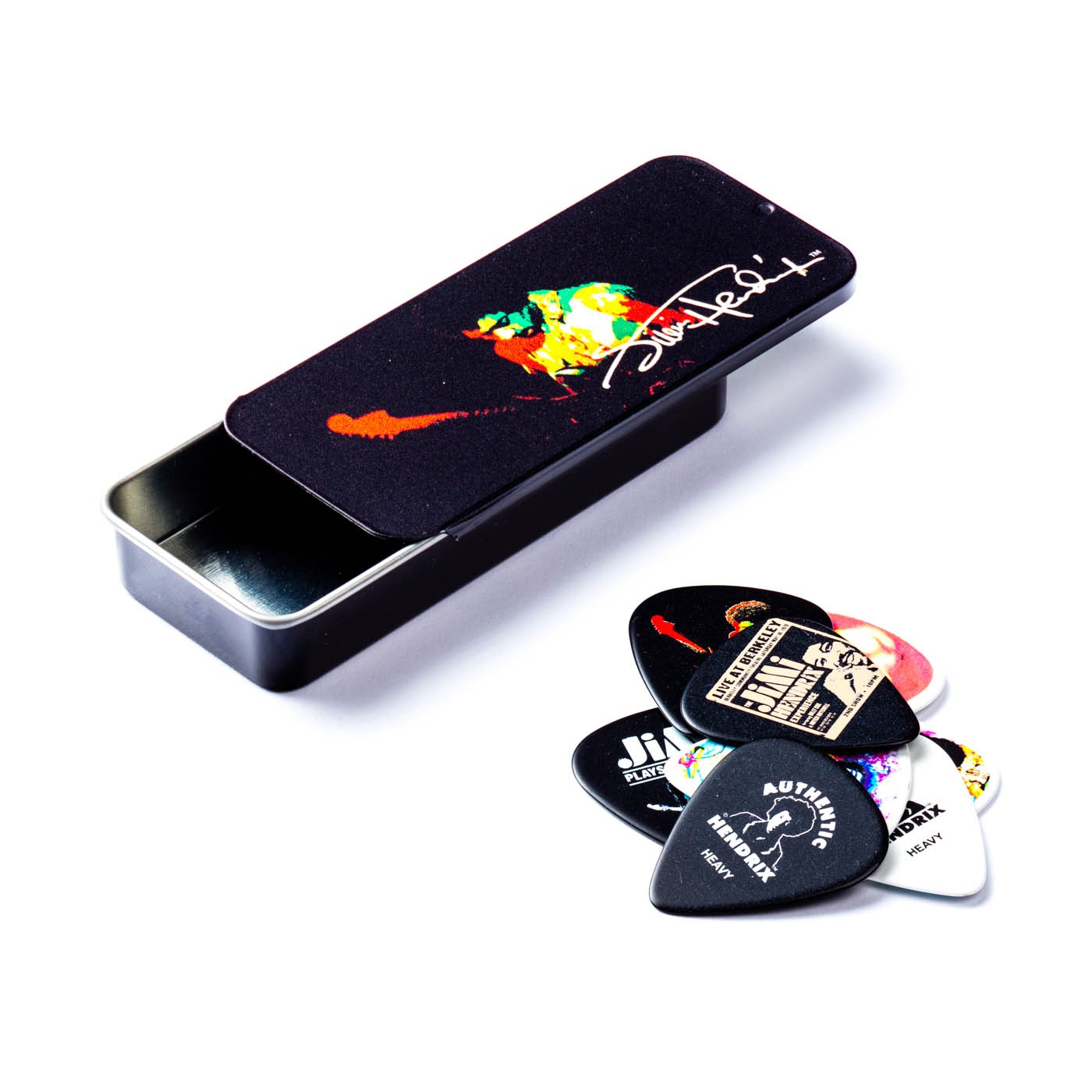 Jim Dunlop Collector's Picks/Pick Tin - Jimi Hendrix "Band of Gypsy's"